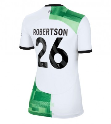 Liverpool Andrew Robertson #26 Koszulka Wyjazdowych Kobiety 2023-24 Krótki Rękaw